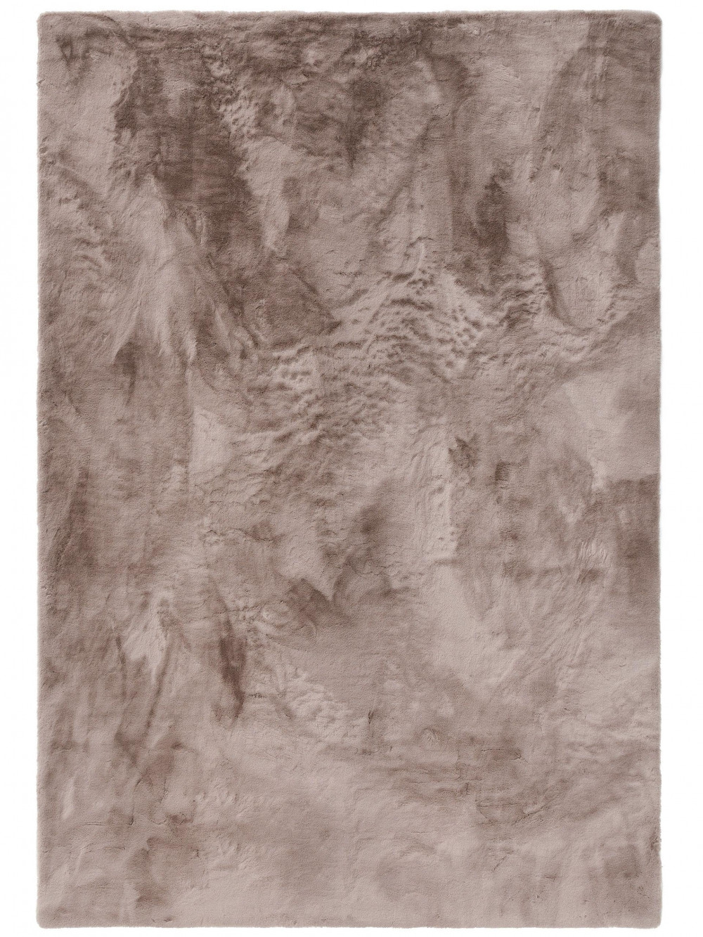 Szőrme szőnyeg Dave Taupe 15x15 cm Sample