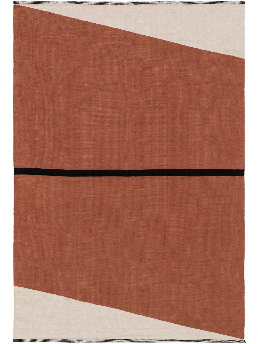 Pamut szőnyeg Lenny Terracotta 120x170 cm