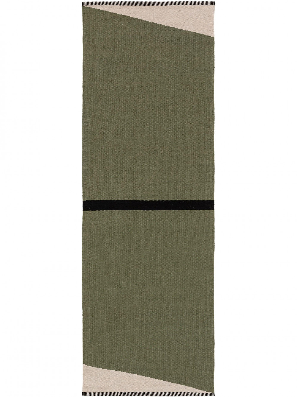 Pamut szőnyeg Lenny Green 70x200 cm